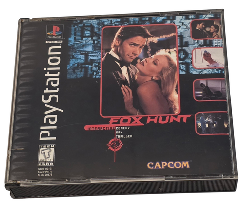 Front of game case shown