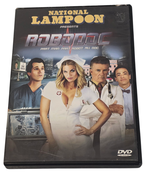 Front of DVD case shown