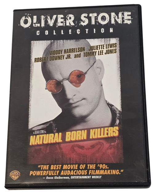 Front of DVD case shown