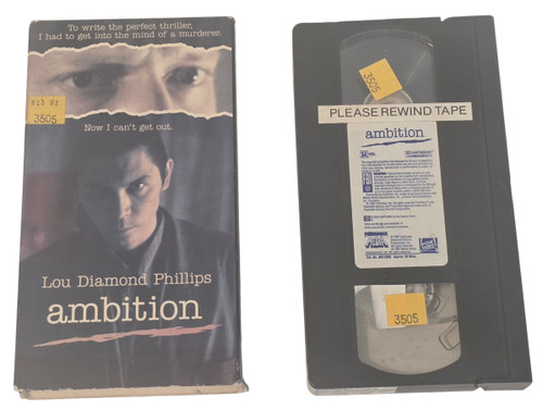 Front of slip sleeve and tape shown