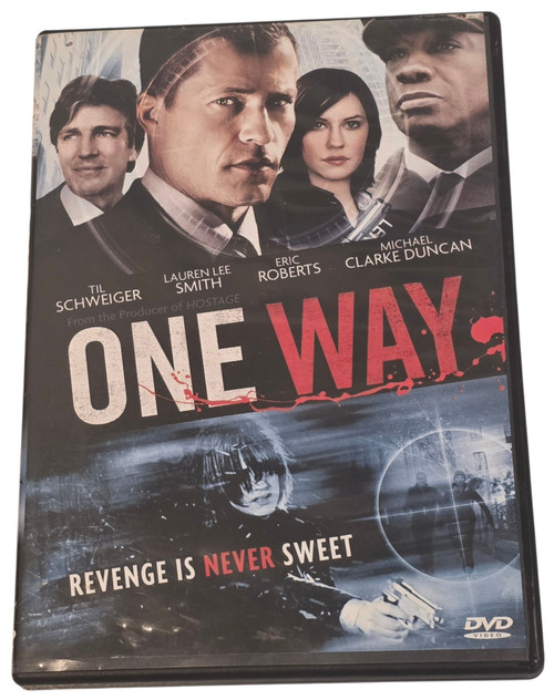 Front of DVD case shown
