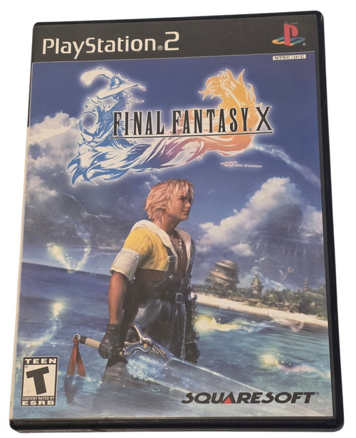 Front of game case shown