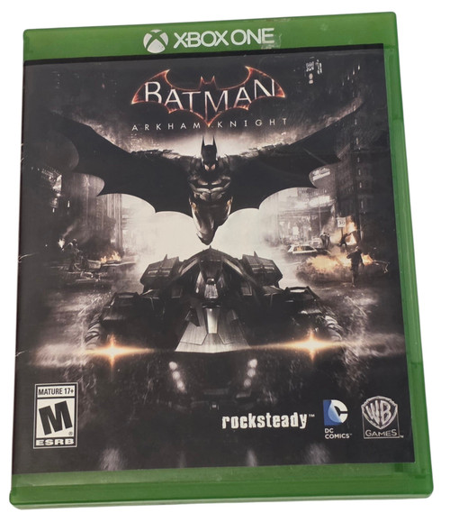 Front of game case shown