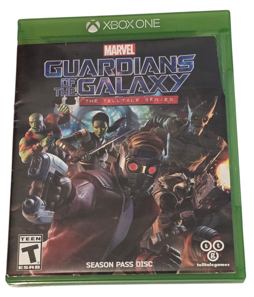 Front of game case shown
