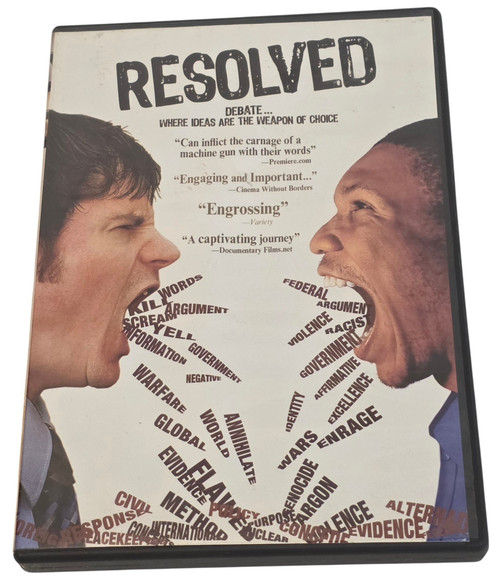 Front of DVD case shown
