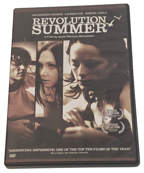 Front of DVD case shown