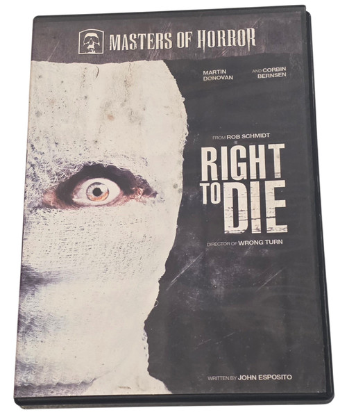 Front of DVD case shown