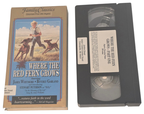Front of VHS Sleeve and tape shown