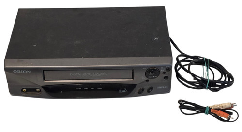 Main photo of VCR shown with AV Cord