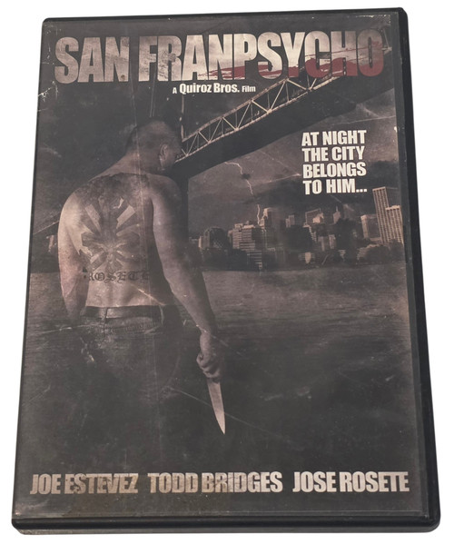 Front of DVD case shown