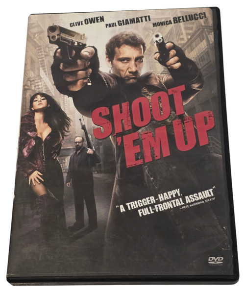 Front of DVD case shown