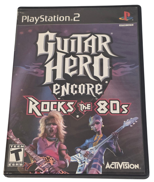 Front of game case shown