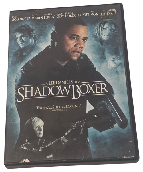 Front of DVD case shown
