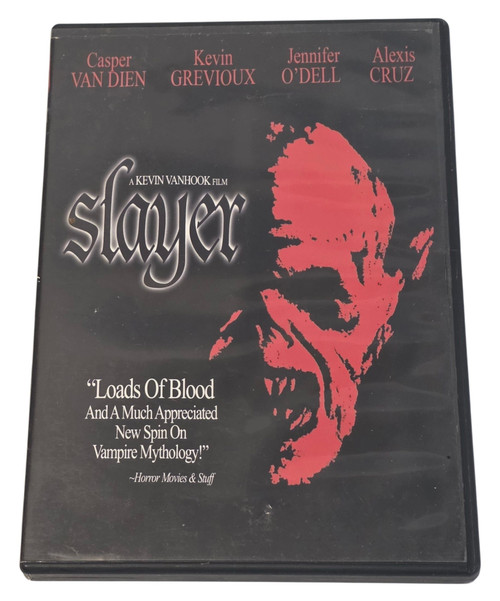Front of DVD case shown