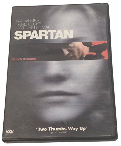 Front of DVD case shown