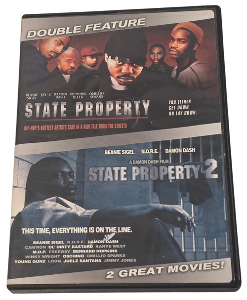 Front of DVD case shown