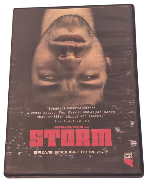 Front of DVD case shown