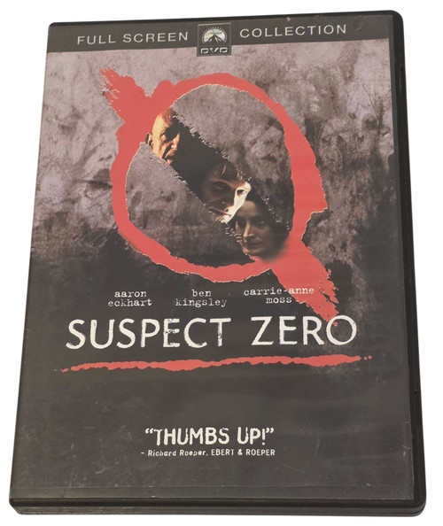 Front of DVD case shown