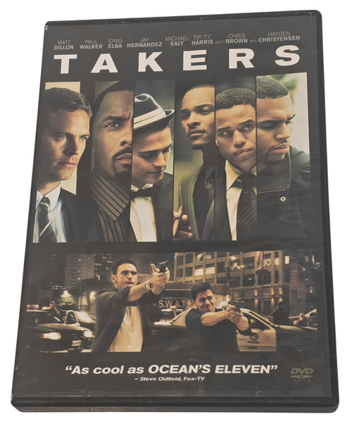 Front of DVD case shown