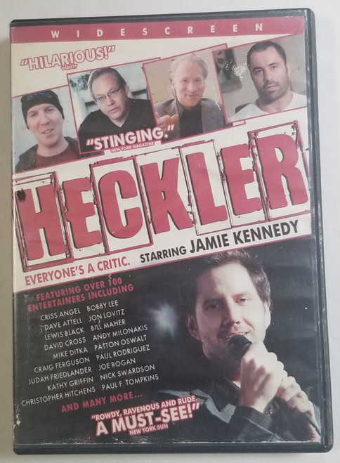 Heckler DVD stars Jamie Kennedy movie front