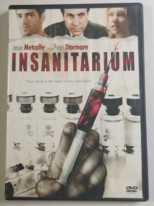 Insanitarium stars Jesse Metcalfe DVD Movie front