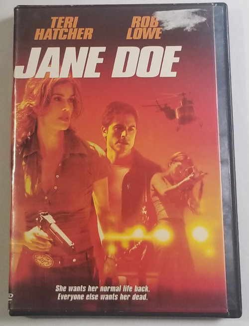 Jane Doe dvd movie stars Teri Hatcher Rob Lowe front