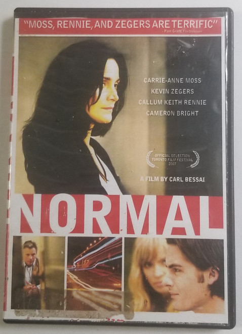 Normal dvd movie stars Carrie Ann Moss & Kevin Zegers front