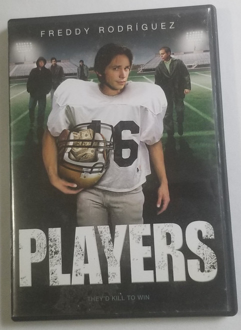 Players dvd movie stars Freddy Rodriguez front