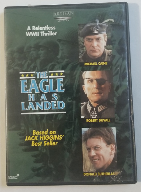 Front of DVD case shown