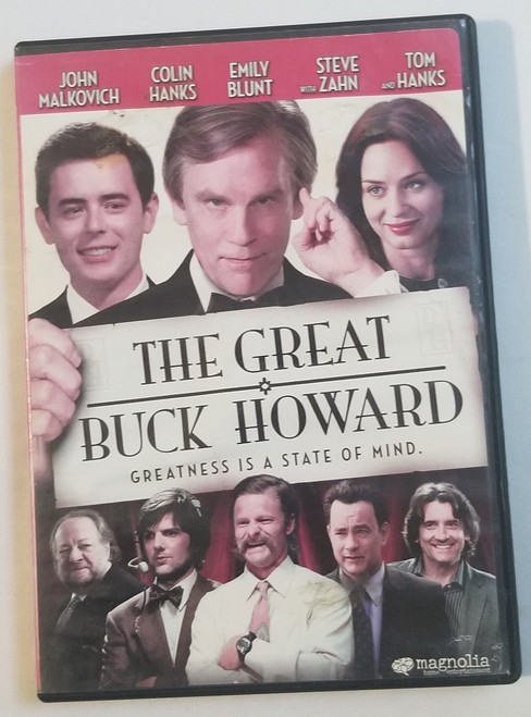 The Great Buck Howard dvd movie stars Steve Zhan & Tom Hanks front