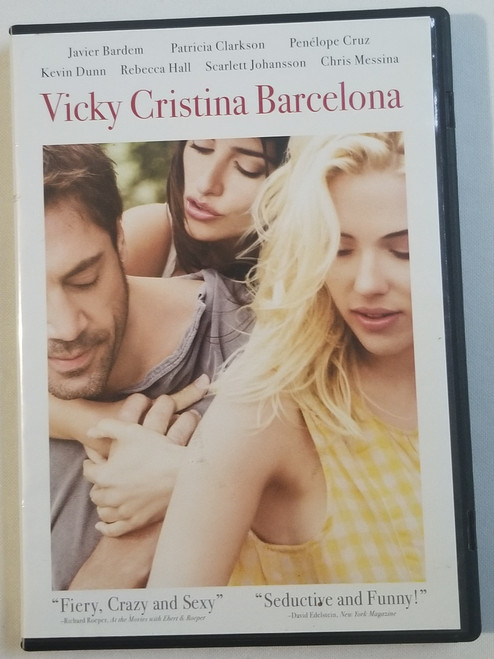 Vicky Cristina Barcelona DVD Stars Kevin Dunn Rebecca Hall front