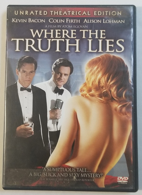 Where the Truth Lies unrated edition dvd movie front