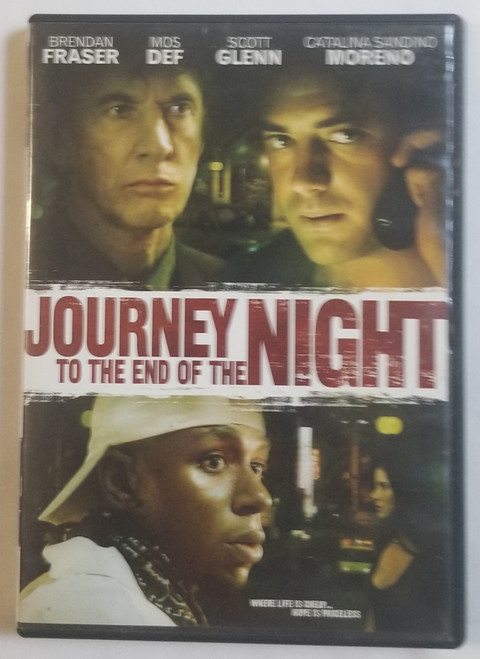 Journey To The End Of The Night DVD Movie Stars Brendan Fraser front