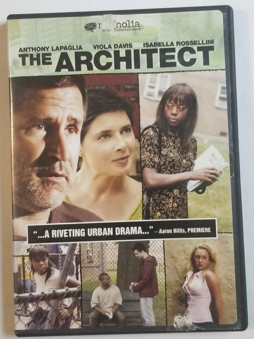 The Architect DVD Movie Stars Anthony Lapaglia front