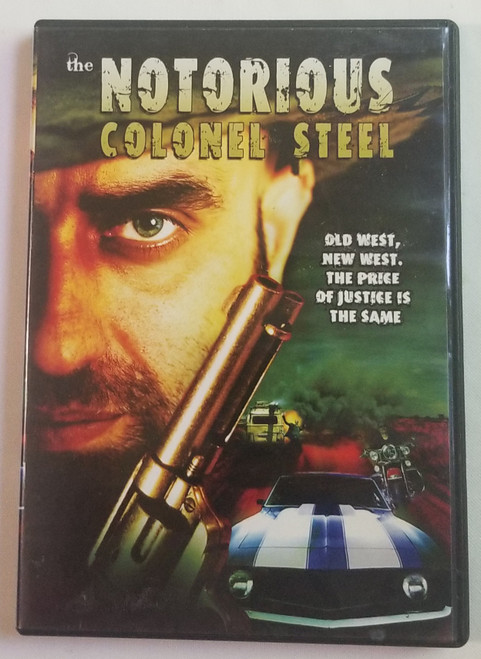 The Notorious Colonel Steel DVD Movie stars Patrick Fisher front