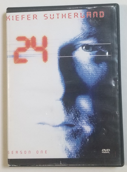 24 Season 1 Disc 4 "ONLY" Kiefer Sutherland DVD front