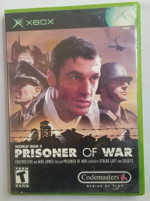 World War 2 Prisoner of War Xbox Video Game Complete front