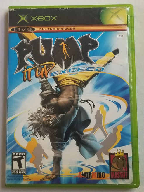 Pump it Up Exceed Xbox Video Game front