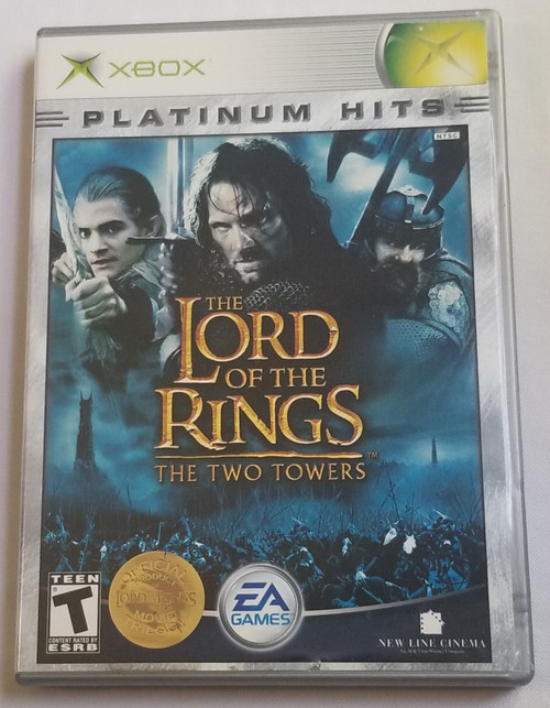 The Lord of the Rings The Third Age Xbox Video Game Complete front The Lord of the Rings The Third Age Xbox Video Game Complete front