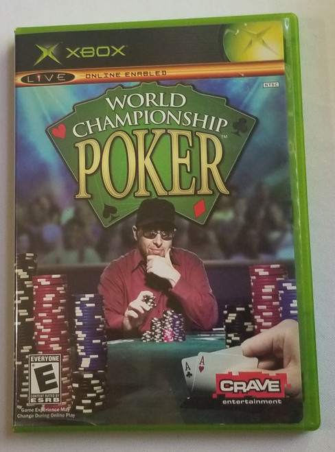 World Championship Poker Xbox Video Game Complete front