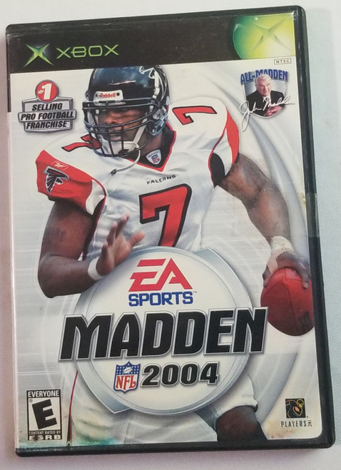 Madden NFL 2004 EA Sports Xbox Video Game Complete front Madden NFL 2004 EA Sports Xbox Video Game Complete front