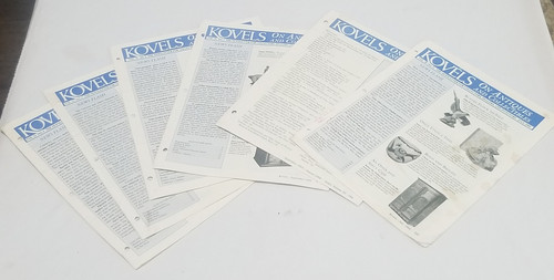 Kovels on Antiques & Collectables 26 Newsletters 1994 1995 1996 6 issues from 1994