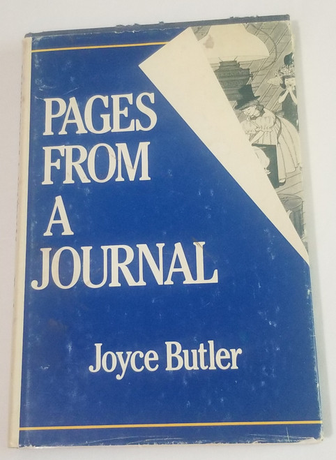 Pages from a Journal by Joyce Butles Hardcover Book front cover