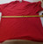 Trend Basics Mens T Tee Shirt Red with front pocket Size Medium M chest measurement