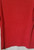 Trend Basics Mens T Tee Shirt Red with front pocket Size Medium M close up of the bottom half of the shirt