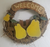 Welcome Pear design Fall outdoor Decor Wreath Unique main picture of the front of the wreath