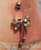 Butterfly Design 316L Belly Button ring Body Jewelry close up of the jewelry