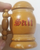 Wood salt & Pepper Shakers wooden cork New Mexico close up of the salt shaker