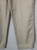 Basic Editions size small womens pants slacks Tan elastic waist right leg front