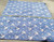Milliken 6X9 Light Blue background flower floral carpet area rug width of the rug
